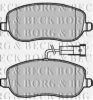 BORG & BECK BBP1954 Brake Pad Set, disc brake